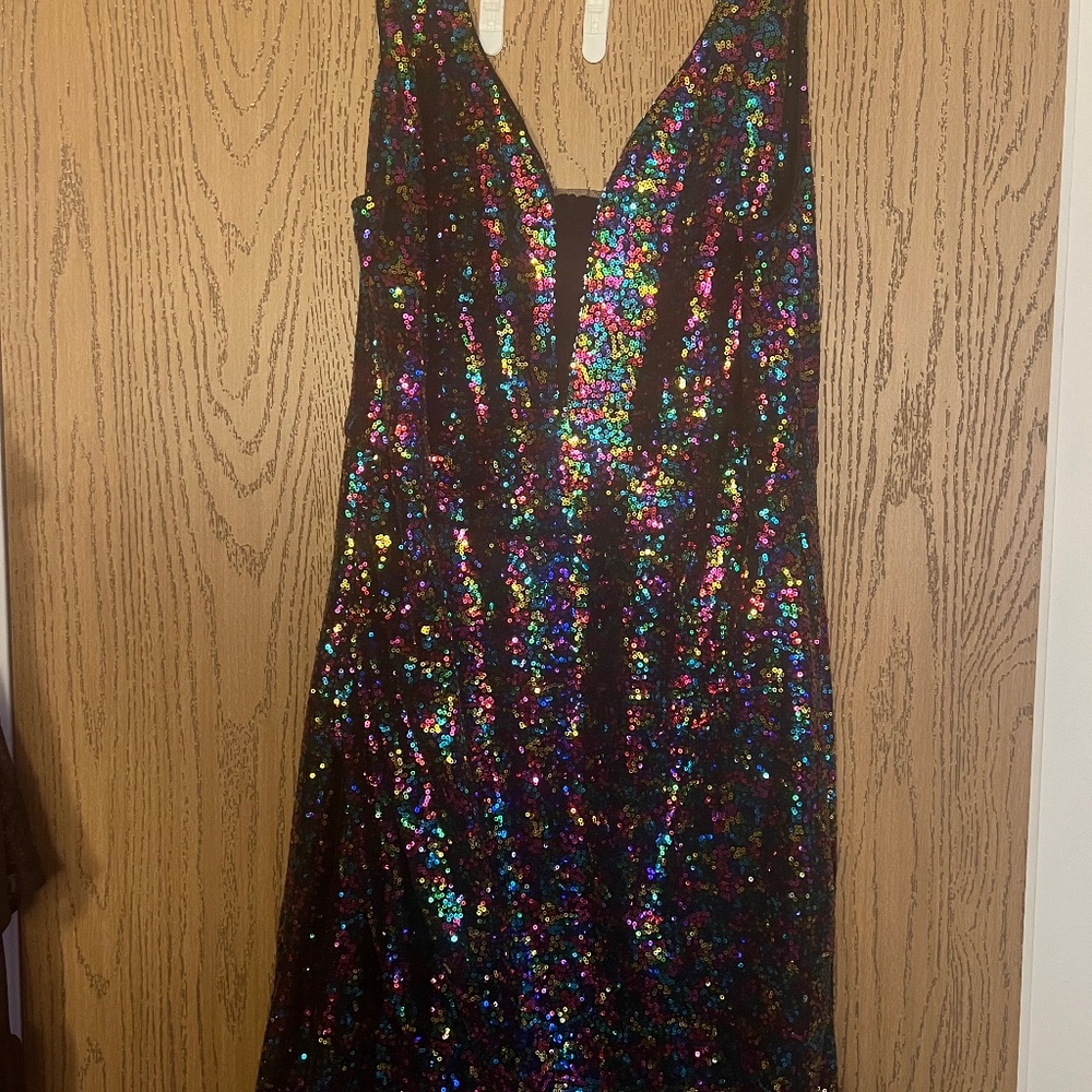 Multi colored dress